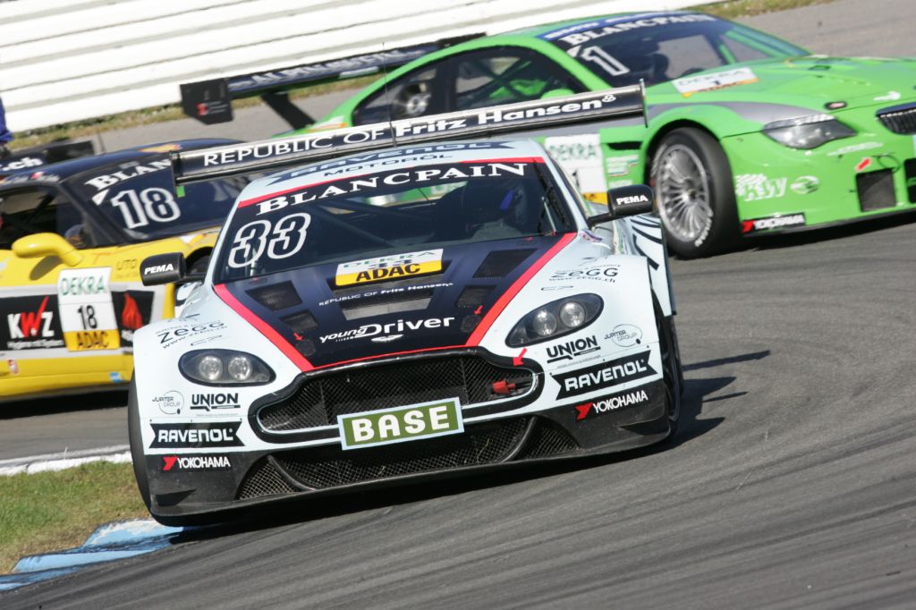 Christoffer Nygaard og Christian Poulsen's Aston Martin V12 Vantage GT3
(Foto: Natascha Theisen)